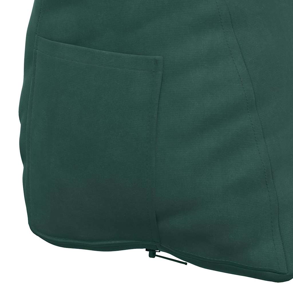 Back Cushion Dark Green 45 X 20 X 35 Cm Cord Fabric