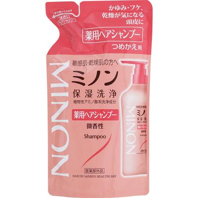 Daiichi Sankyo Healthcare Minon Medicated Hair Shampoo Refill 380ml (Quasi-drug) Other (check Locks, Tongue Cleaners, Etc.) After Washing Hair, Take a
