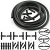 2M+18pcs Connectors Car Windscreen Wiper Washer Jet Tube Pipe Nozzle Pump Hose Car Wash Maintenance Tools Hoses Windshield Washer 1