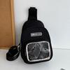 Cute Cartoon Small Clear Jelly Bag With Zipper Closure For Daily Use