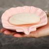 Self Draining Shell Conch Soap Box Soap Dish Soap Drying Rack Drain Rack  Wash Basin
