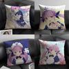 Minato Aqua Pillow Case Pattern Printed Pillowcase For Living Room Sofa Cushion Cover & Bedroom Decor