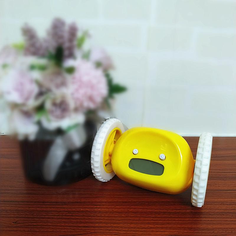 Runaway Alarm Clock - Fun Escape Clock with Wheels for Kids & Students, Snooze Feature