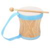 Hand   Kit Holz Schafsfell Top Professionelles Schlaginstrument   mit Schlägel