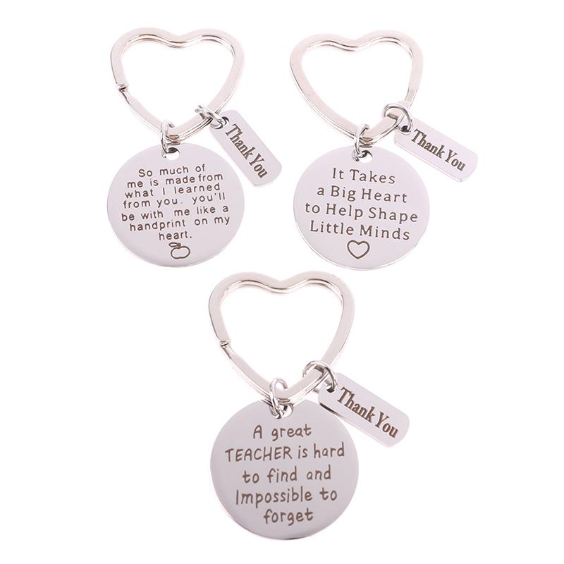 2021 Graduation Gift Teacher'S Day Teacher Keychain It Takes Big Heart Keyring