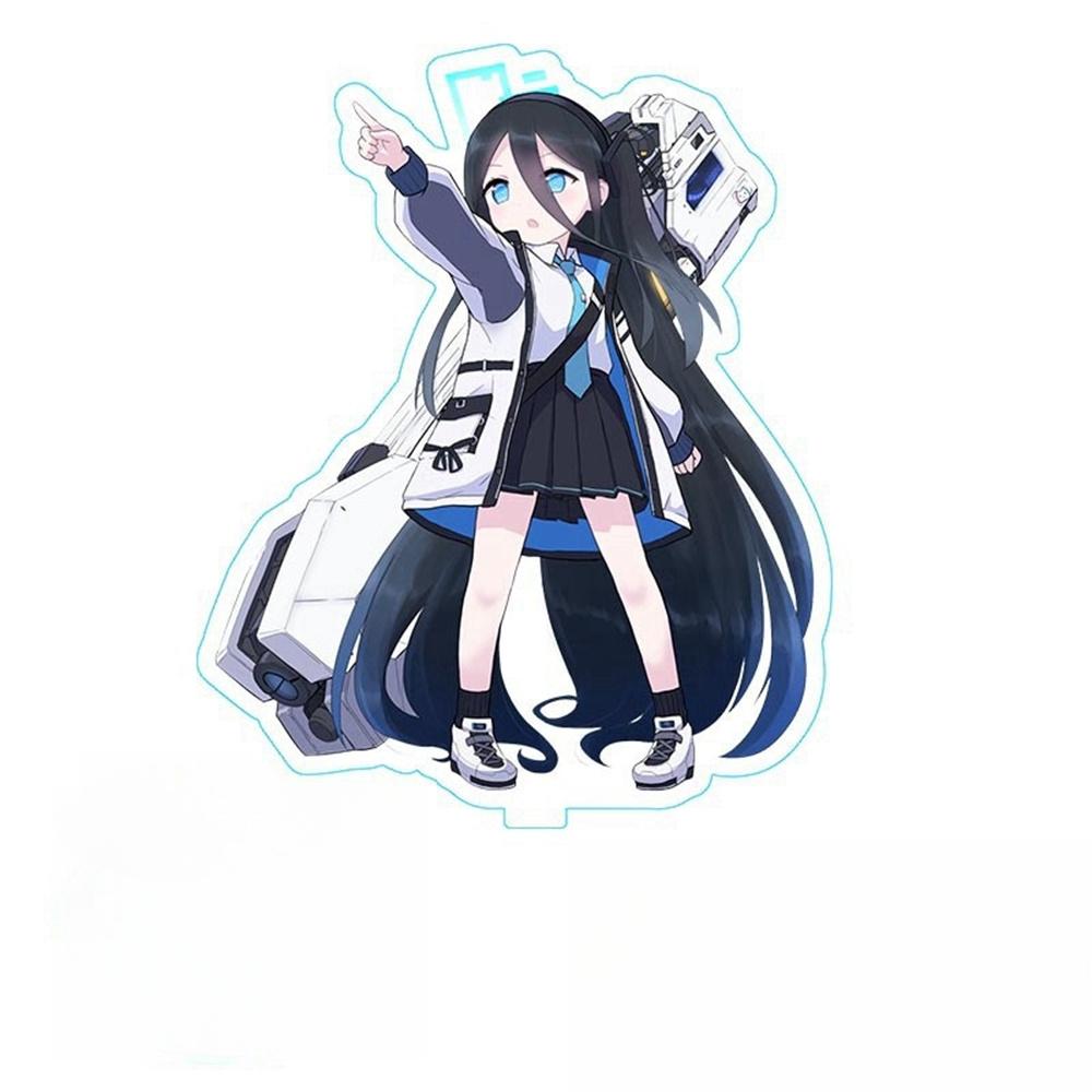 

Anime Blue Archive Igusa Haruka Cosplay Acrylic Figure Asagao Hanae Game Stand Sign Model Desk Decor Prop Fans Collection Gift 15 cm
