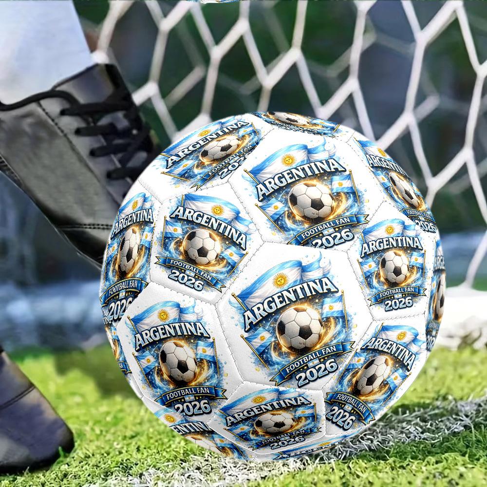 Flag Size 5 Football Machinestitched Indooroutdoor Universal Football Unique Gift For Soccer Lovers