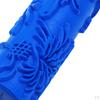 15cm DIY Embossed Flower Pattern Paint Roller For Wall Art Decoration Brush Tool