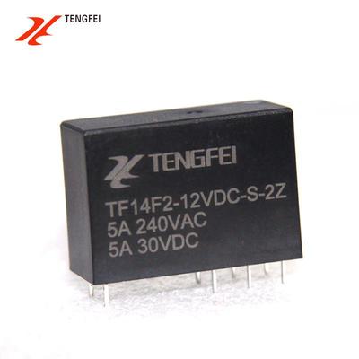 TF1020 8-Pin Relay 12V DPDT 5A, 2 NO & 2 NC.