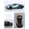 Modèle de voiture Bugatti Tourbillon Supercar en alliage 1/24 Son et lumière Rappel Jouet pour enfants Objets de collection Cadeau d'anniversaire