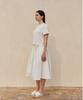 PADO SEOUL Pleated Skirt Ivory