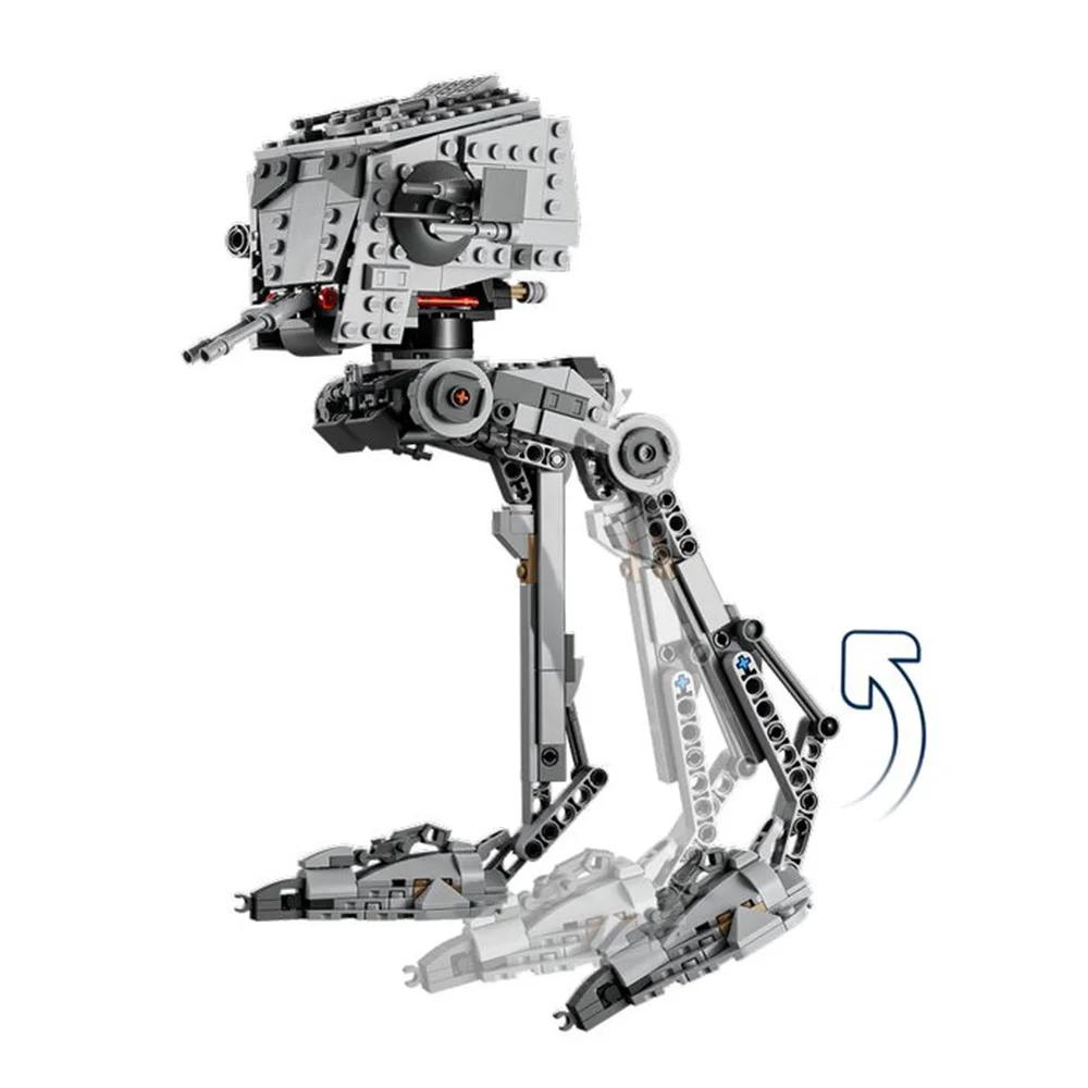 Disponibile 586 Pezzi Guerra Spaziale Guerre Interstellari Hoth AT-ST ST Walker Blocchi da Costruzione Gioco Mattoncini Regali di Natale per Bambini Adulti