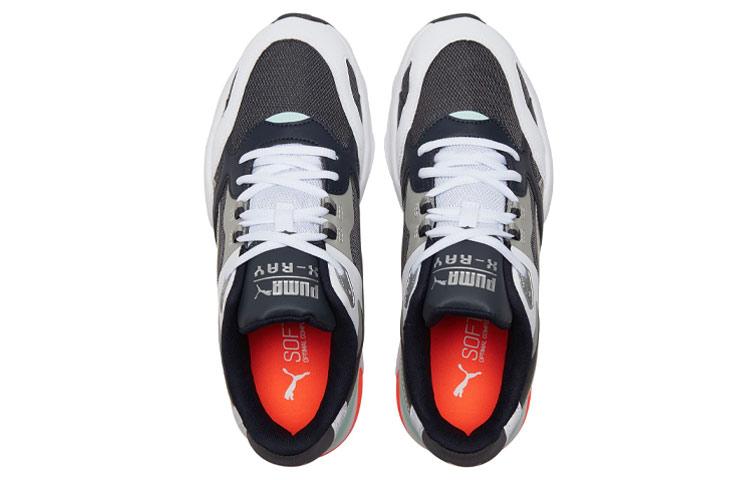 Puma X Ray Millenium Running Shoes White/Black/Orange 375999-06