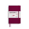 Leuchtturm 2026 January Port Officially Imported Planner, Start, B6, Weekly, Soft, Red, 372686,