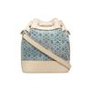 Bally Cleoh Dmn Classic Monogram Print Drawstring Bucket Bag Women Bags Denim-Blue 6300125