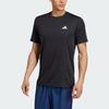 New Adidas ESSENTIALS T Shirt Men's Black IC7428