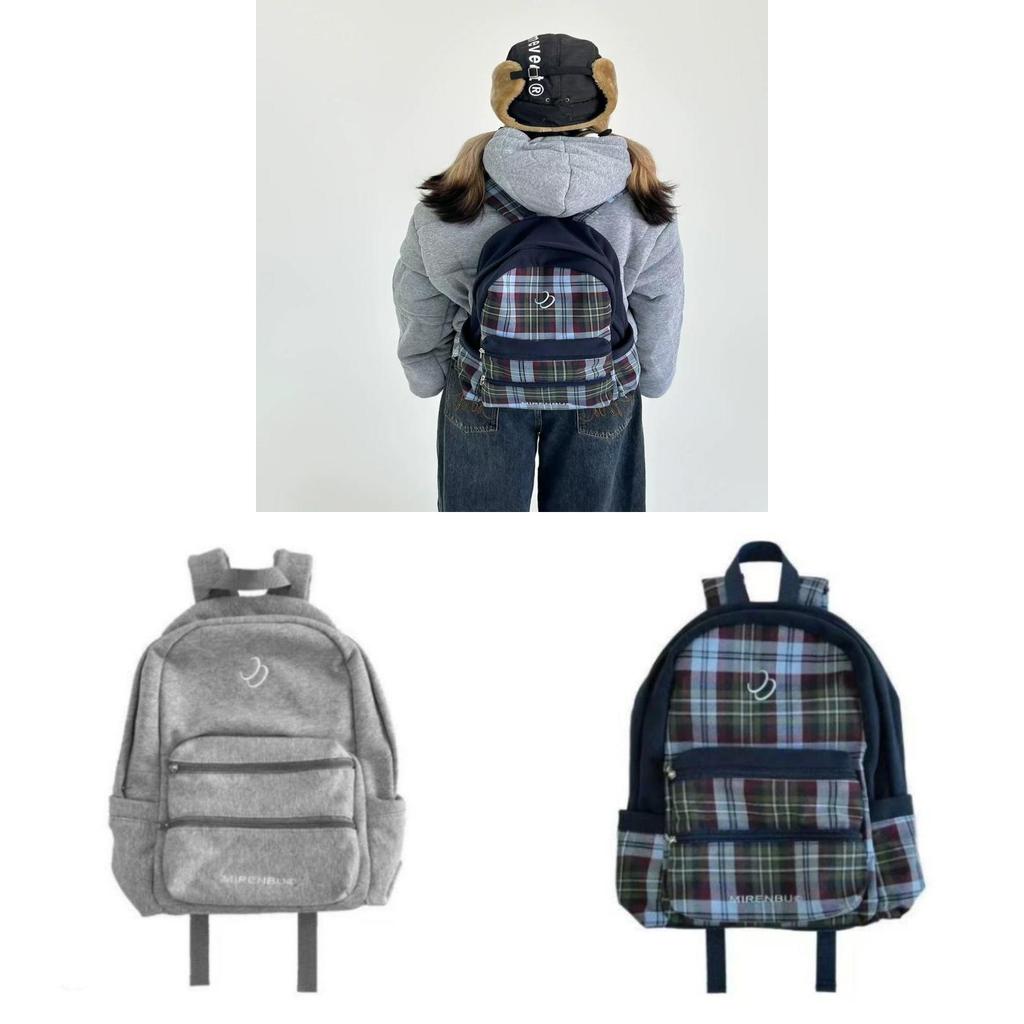 Polyester Soft Book Backpack With Zipper Closure For Daily Use