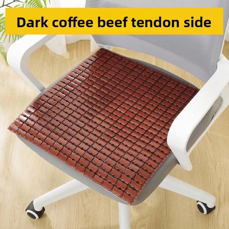 

Summer Mahjong Mat Seat Cushion Office Sedentary Chair Cushion Summer Breathable Car Seat Cushion Chair Stool Student Cool Cushion 40*40cm