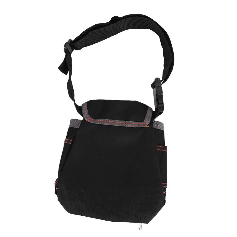 600D Oxford Cloth Waist Bag Adjustable Belt Portable Waist Tool Bag Strong Buckle 8 Pockets Tool Belt Bag