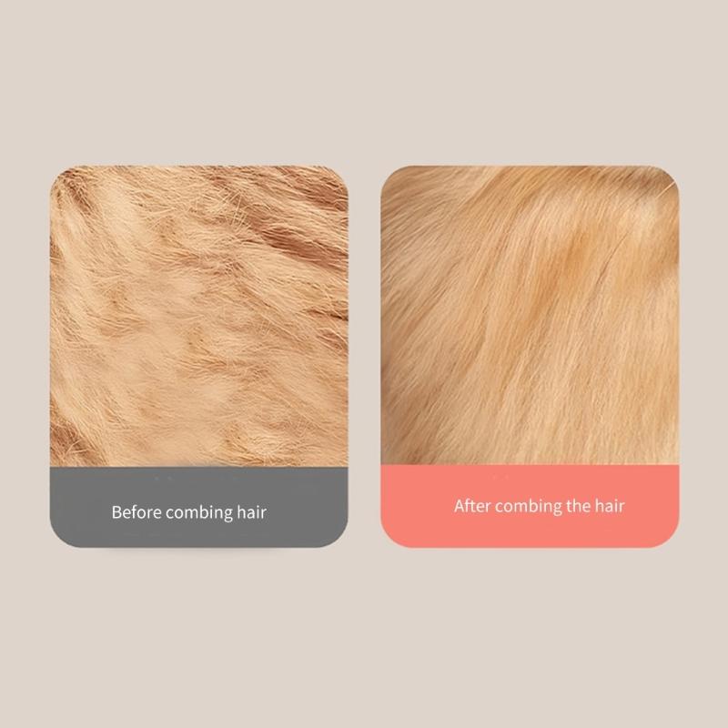 Pet Hair Grooming Fogging Comb Cats Remove Long Short Hair Cats Massaging Comb for Gentle Grooming