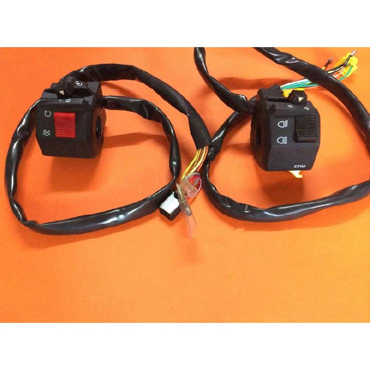 Motorcycle Handlebar Switch Assembly Electric Starter Horn Switch Handle For Suzuki 250cc GN250 GN 250