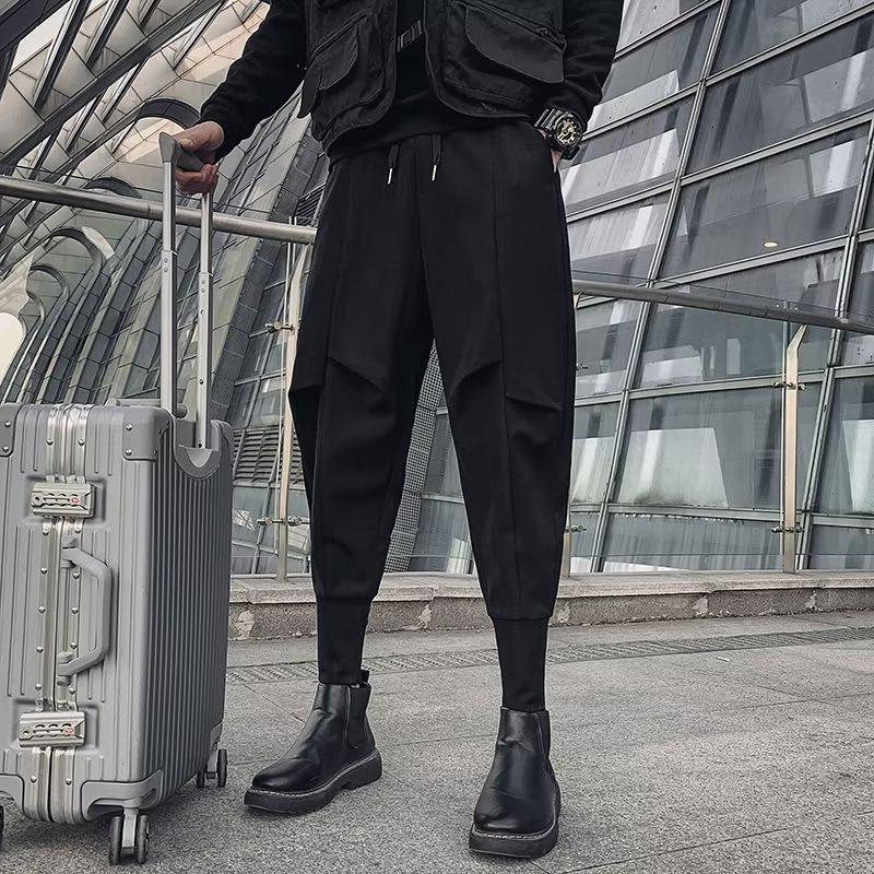 Men's Slim Casual Harem Pants for Spring and Summer