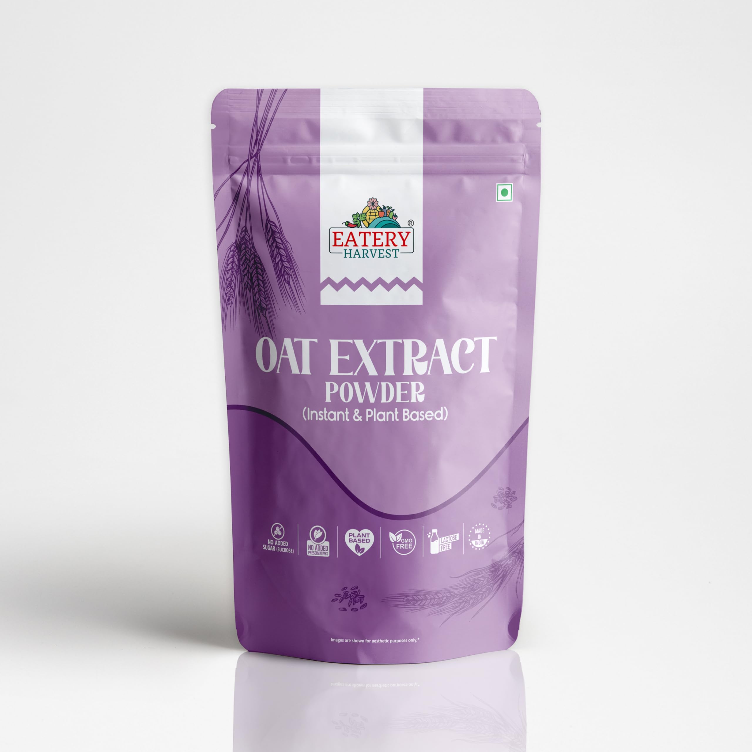EATERY HARVEST Instant Oat Milk Powder, 100g, Sugar-Free, High Protein Australian Oats, Lactose-Free
