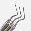 1 Pc or 2 Pcs or 3 Pcs Dental Root Tip Pick Tool Tooth Elevator with Saw Tooth Tip Dental Minimally Invasive Extraction Surgical Instrument Efficient
