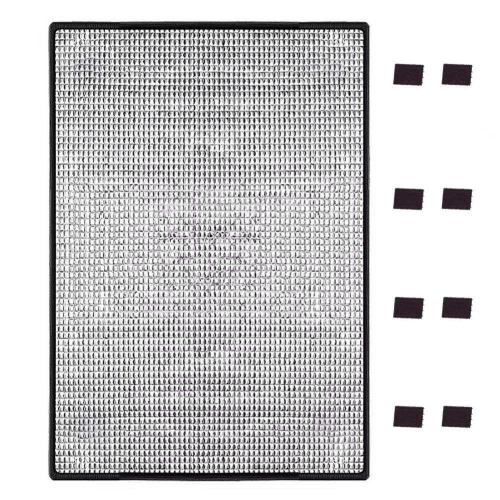 Anti-UV Window Sun Shade Film No Adhesive Window Insulation Film Window Privacy Film Office 11.81x39.37 in серебряный