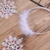 Christmas Headband 6pcs Christmas Decorative Headband Adorable Hair Bands Cute Snowflake Hair Hoops Snowflake Headdress Birthday Favors Halloween
