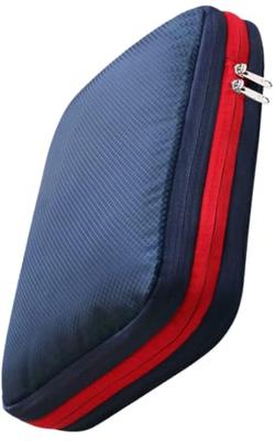 [Featured On Jalan X ZIP] LIXIA Travel Compression Bag, YKK Compression Bag, 2-Way Travel, Space-Saving, YKK Double Zipper Travel Pouch (M, Navy)