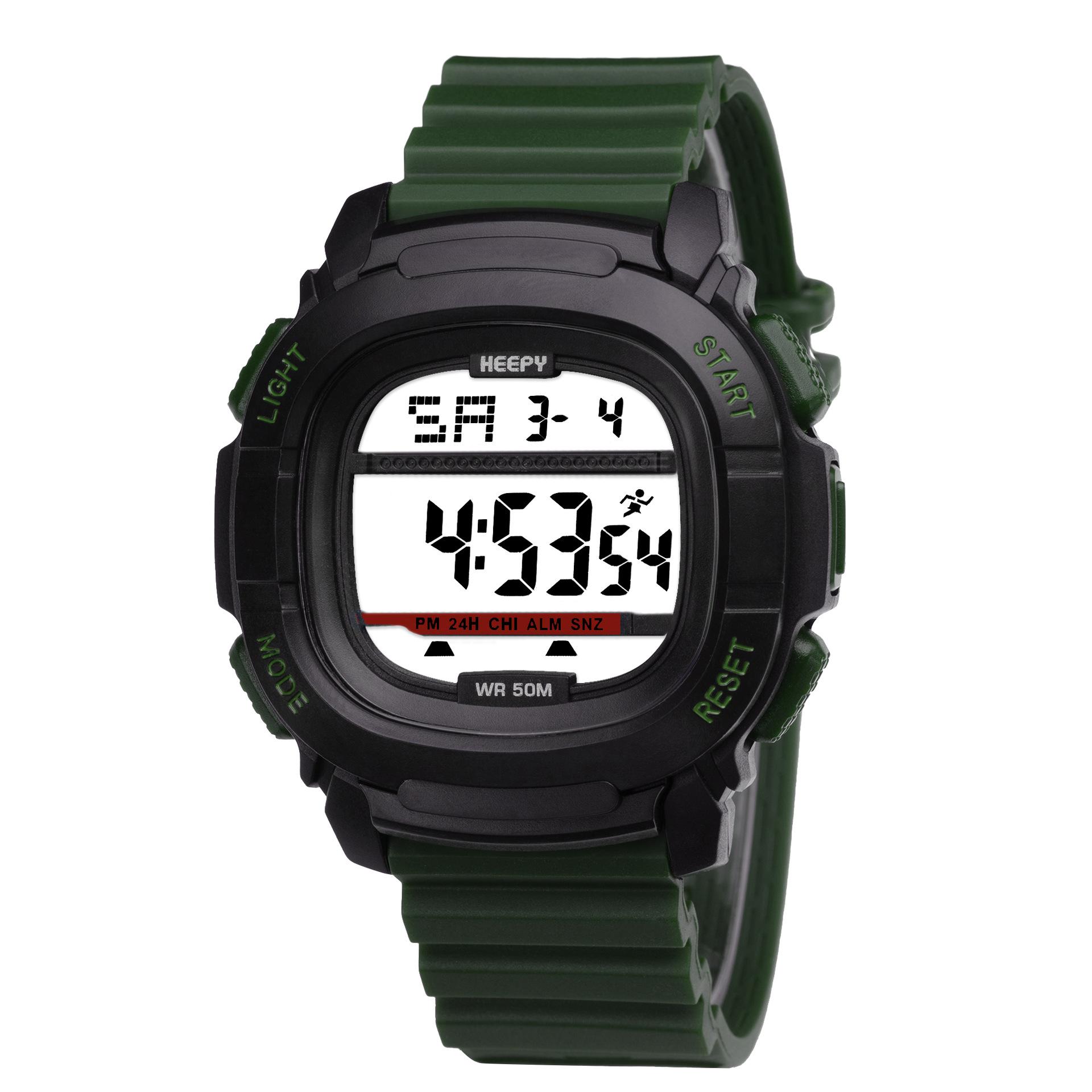 

UTHAI CE71 Модные многофункциональные мужские часы для занятий спортом на открытом воздухе, электронные часы для студентов, повседневные часы, подарочные часы для мужчин