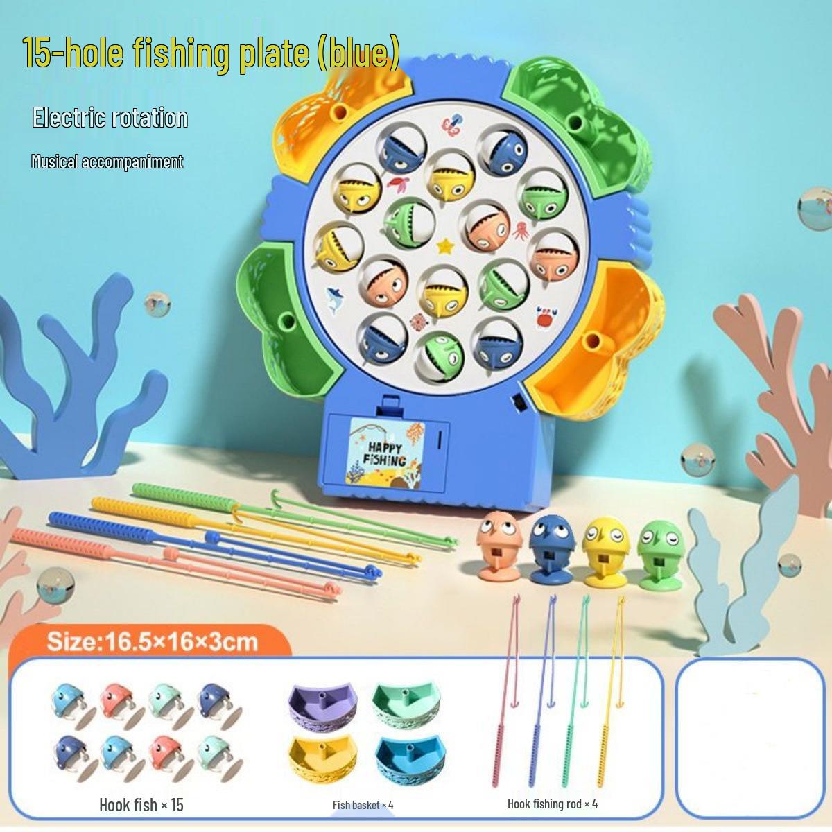 

Электрическая игрушка для рыбалки для раннего образования от 1 до 3 лет: Подарок для развития интеллекта у мальчиков и девочек