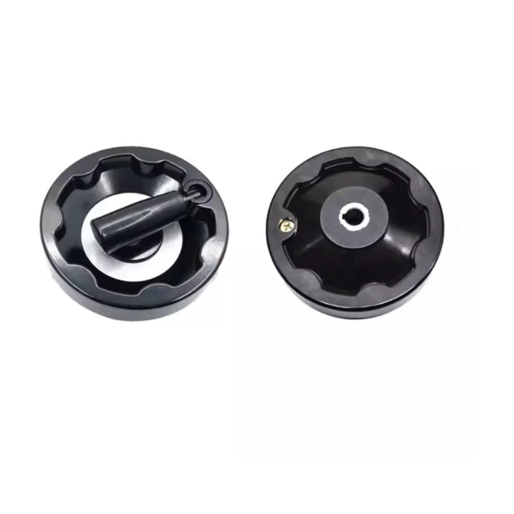 Black Revolving Handle Internal Wave Grip Turntable Handle Lifting Wheel