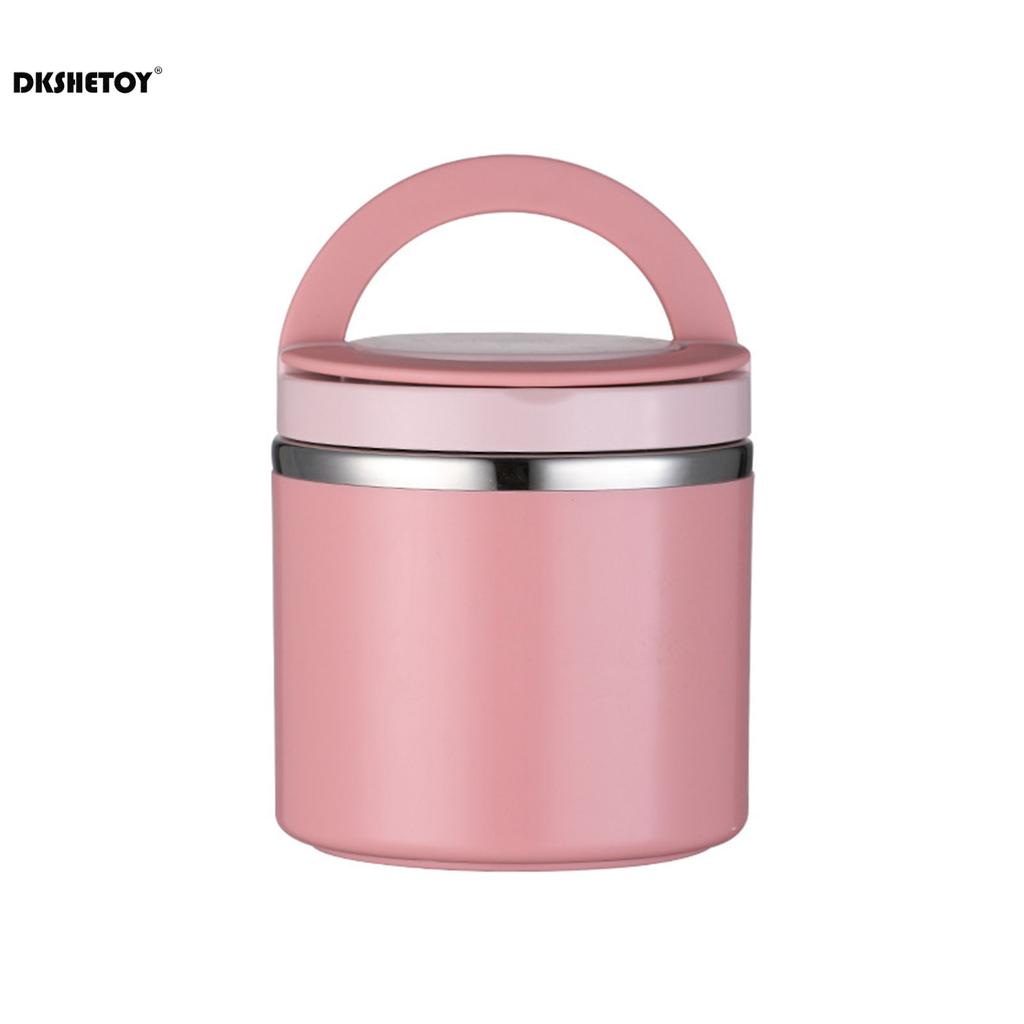 630ml Lunch Box Leak-Proof Insulated Lunch Box Large Capacity Food Thermal Jar Soup Containers for Office Food Storage Box