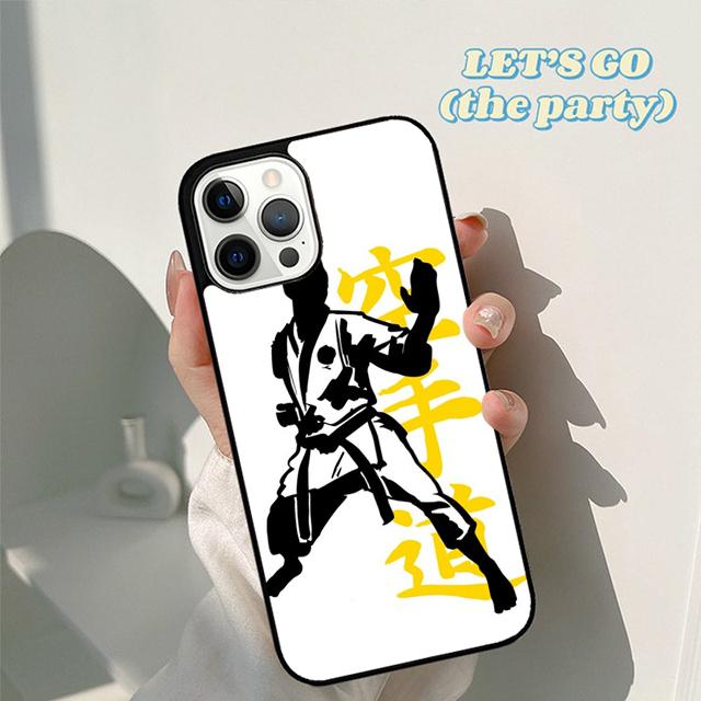 Autumu Oyama Kyokushin Karate Taiji Phone Case Cover for iPhone 17 Air 16 16e 15 12 11 13 14 Pro Max Apple Plus Coque