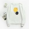 TWINFLAMES New Hoodie Women Oversized Wool Sweatshirt Casual Long Sleeve Top Printed O Collar Loose Casual Long Sleeve Jumper Top