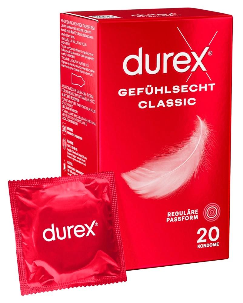 Durex - Latex Condoms Reservoir 20pcs
