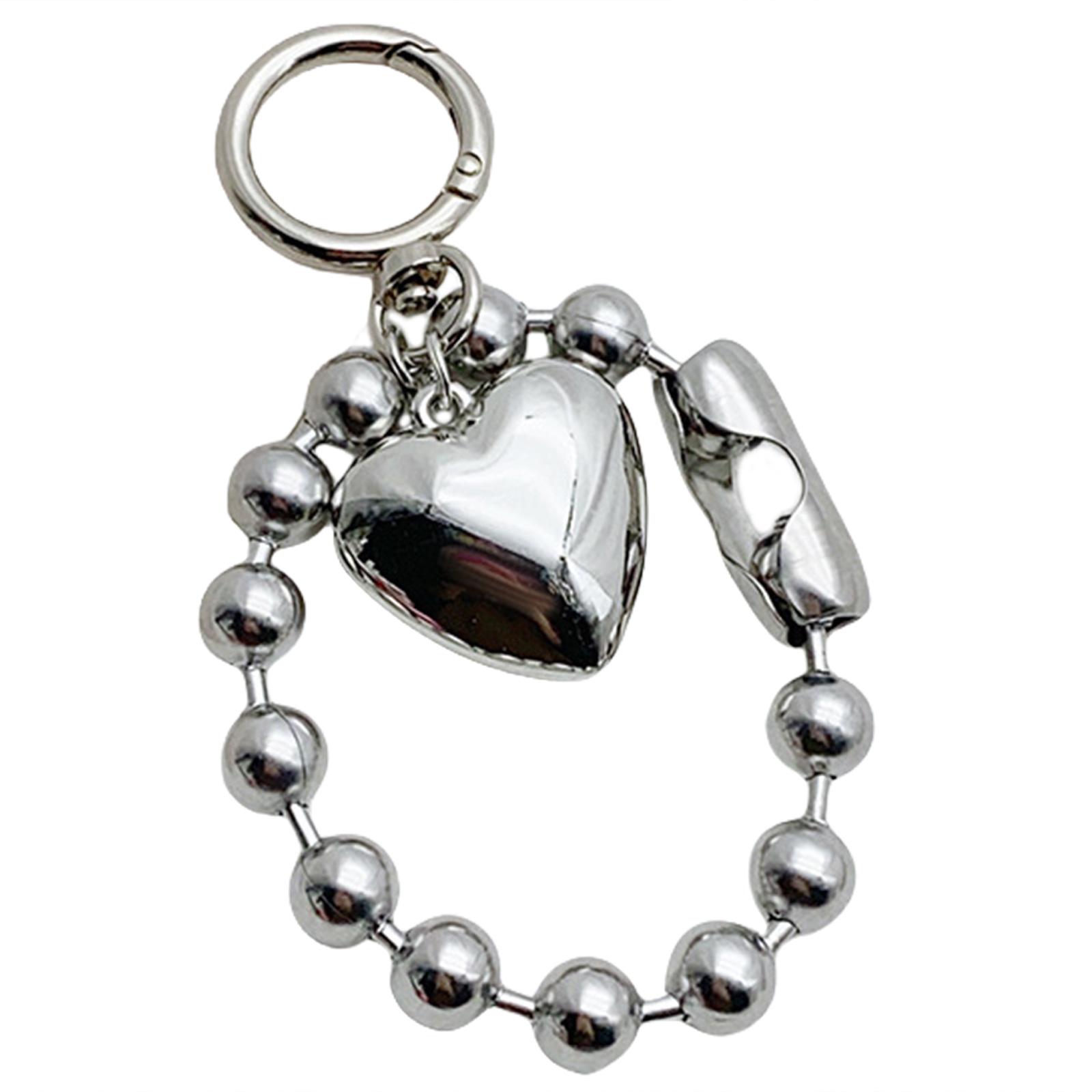 

Шикарный брелок в виде сердца с подвеской, привлекающий внимание, брелки в виде сердца, шикарный кулон на сумку для модных женщин