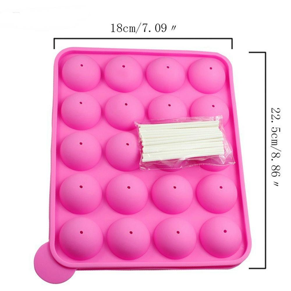 Ball Shaped Party Cake Tool Kitchen Tool Sticks Baking Tray Lollipop Mold Lolly Maker Cake Pop Mold