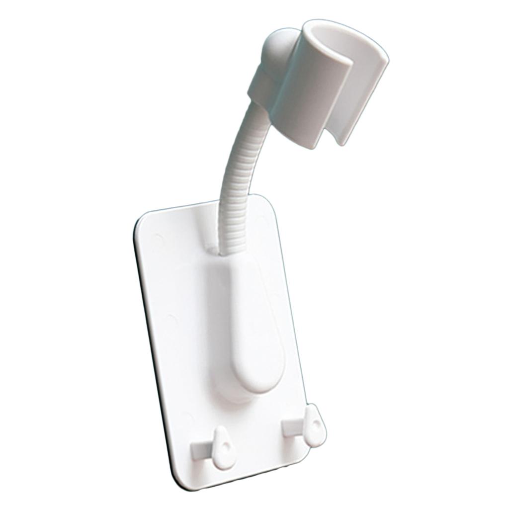 Shower Head Holder Punch Free Waterproof Strong Load Bearing Adhesive Adjustable Angle Handheld