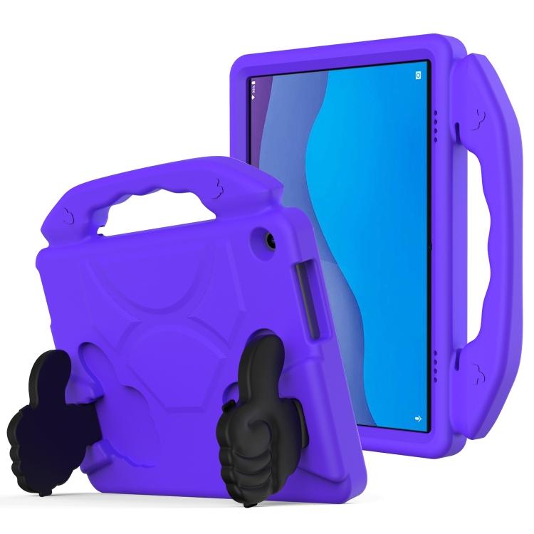 Pre Lenovo Tab M10 HD 10.1 TB-X505F/X505N EVA Nárazuvzdorné puzdro na tablet s držiakom na palec