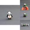 Adorable 4pcs/set Lovely Mini Panda Action Figure Collection Toys For All Ages