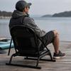 Sedile per Kayak Tipo Sedia con Tasca Portaoggetti Telaio in Alluminio Supportato