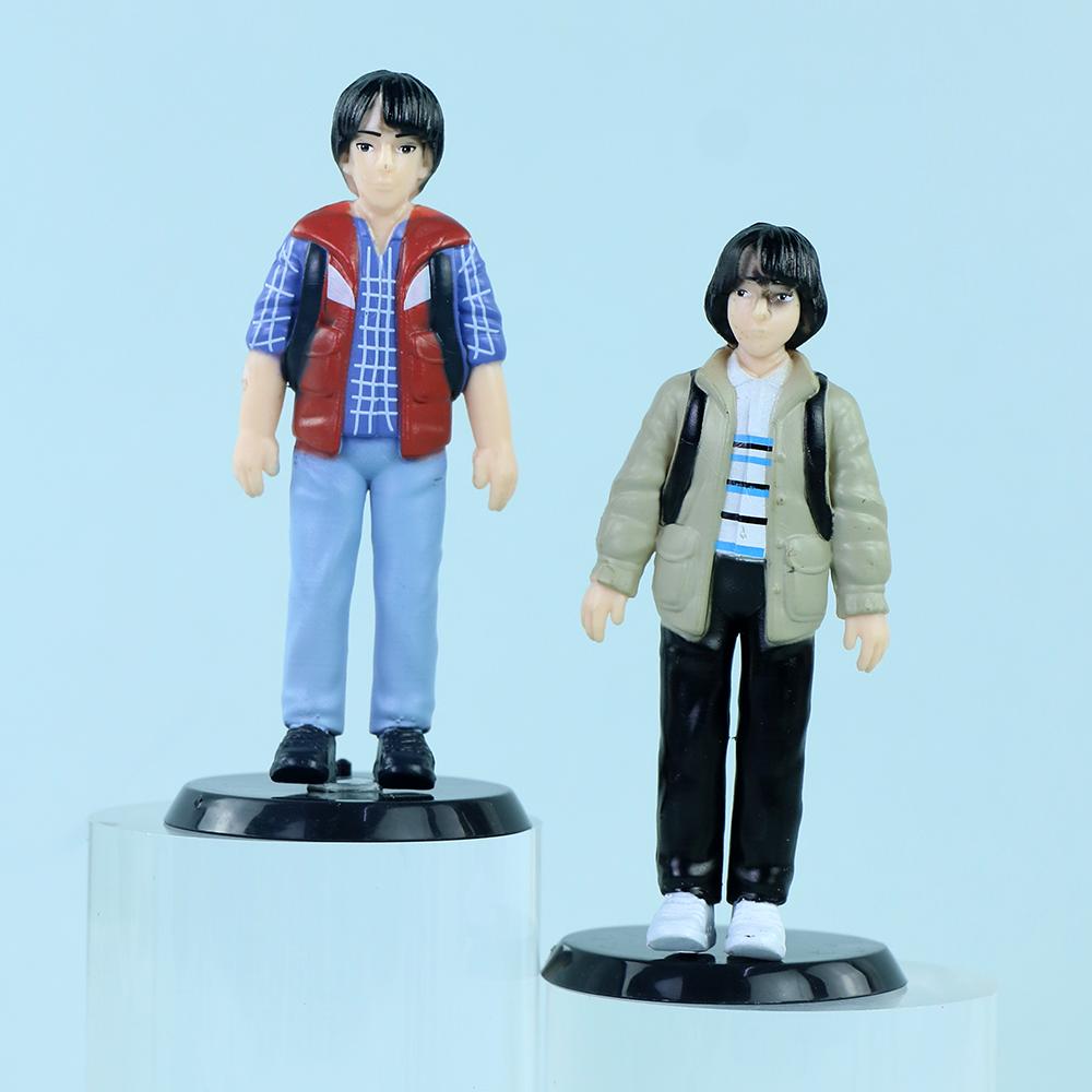 Bestseller Anime Figur Jane Ives/Will Byers/Mike Wheeler Actionfigur Cosplay Vinyl Ornament Figuren Spielzeug Neuestes Jahr Geschenk
