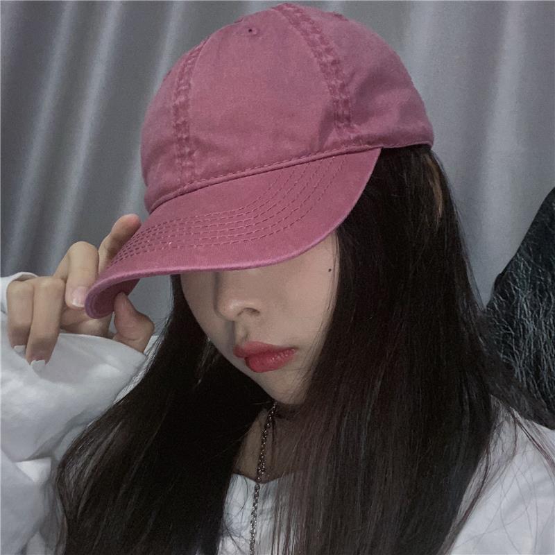 Șapcă de baseball de culoare solidă reglabilă din bumbac spălat femei bărbați șapcă de cuplu unisex pălărie la modă șapcă snapback de înaltă calitate