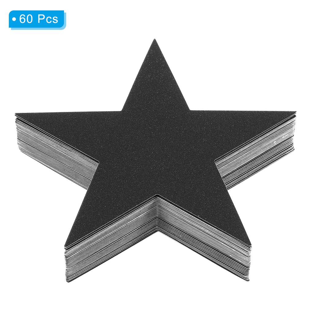 Cutouts Double Printed Paper Glitter Star Confetti Cutouts Cardboard Stars for Bulletin Board Classroom Party 48/60/150pcs