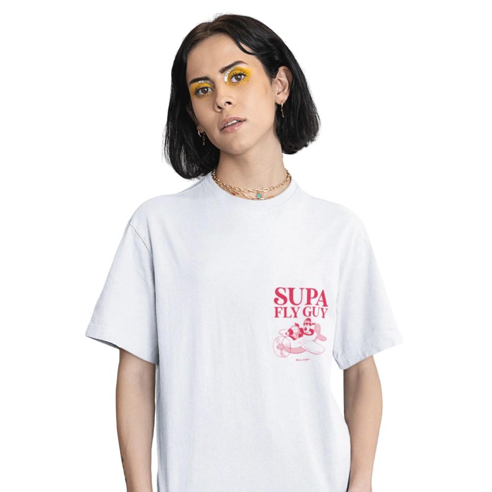 Wallace and Gromit Unisex Adult Supa Fly Guy Gromit T-Shirt