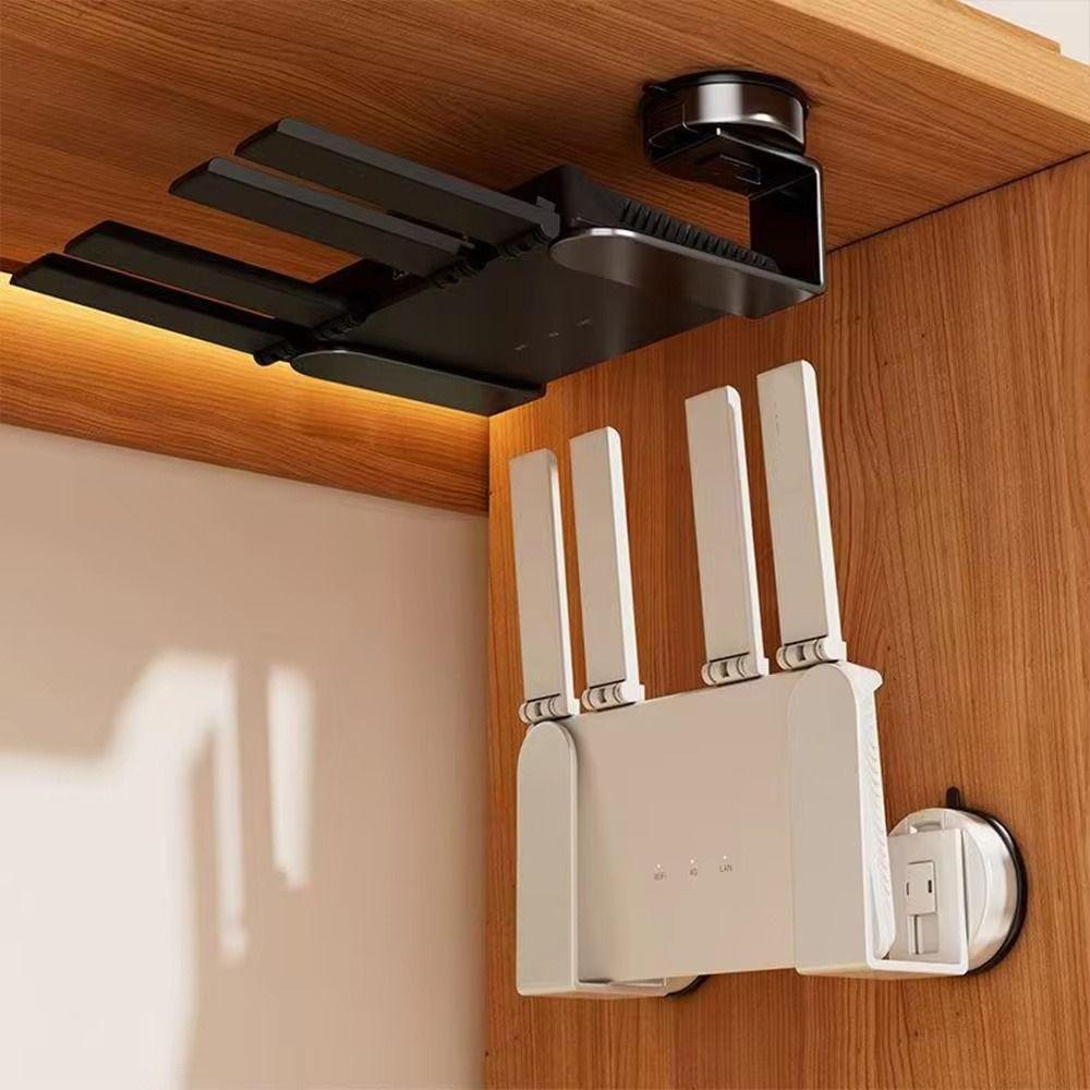 2PCS Adjustable Cutting Board Storage Stand Wall Mounted WiFi Placement Rack  for Kitchen