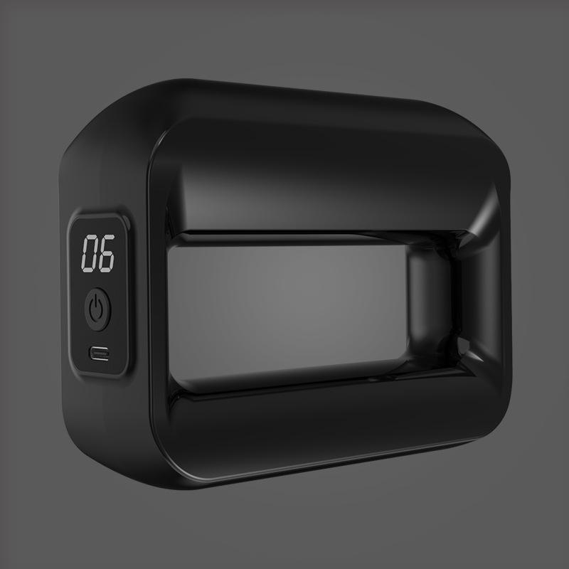 

Портативное высокочастотное массажное кольцо для расслабления шеи, плеч и ног чёрный